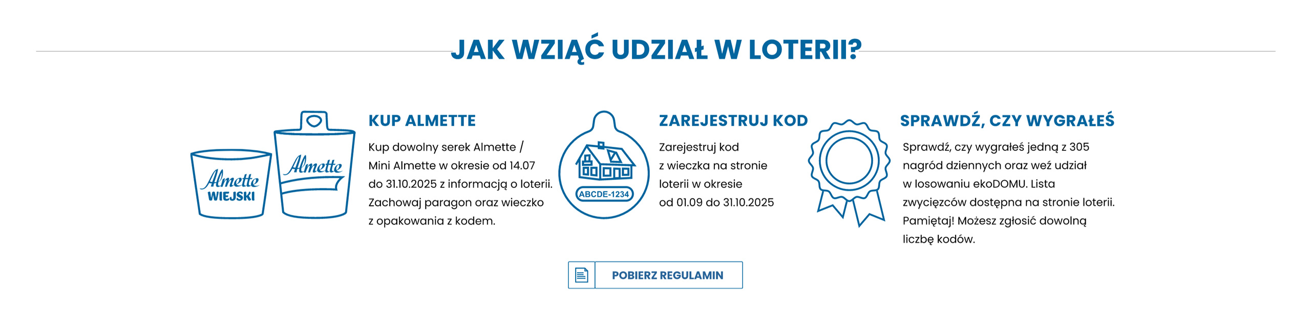 przed rozpoczęciem loterii