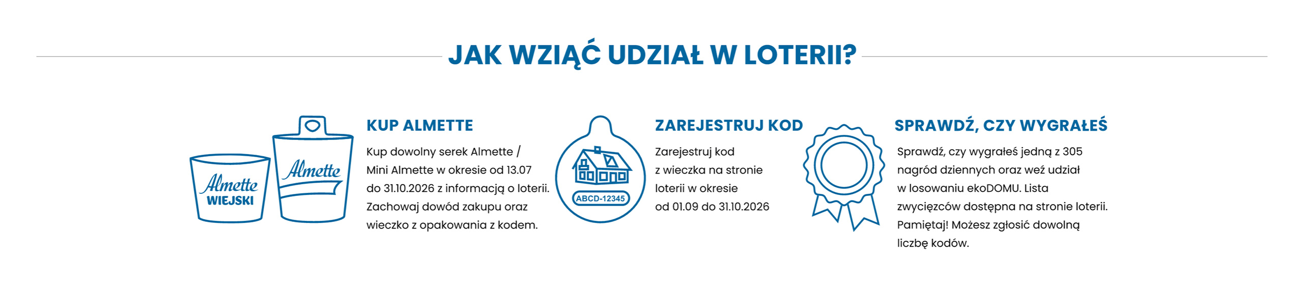 przed rozpoczęciem loterii