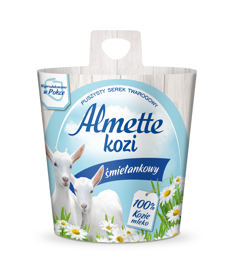 ALMETTE KOZI ŚMIETANKOWY