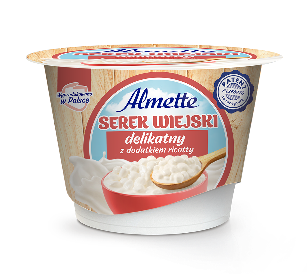 SEREK WIEJSKI Z&nbsp;DELIKATNYM SEREM RICOTTA