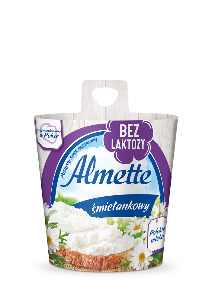 ALMETTE ŚMIETANKOWY BEZ LAKTOZY